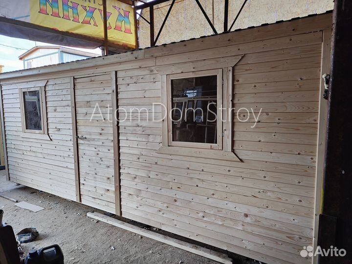 Бытовка зимняя утепленная. Выдерживает до -30