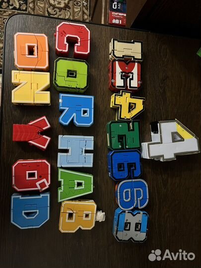 Буквы трансформеры