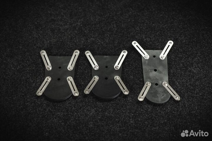 Накладки на педали, МКПП, 387, синие