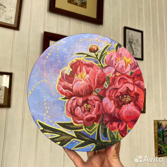 Картина «Пионы»