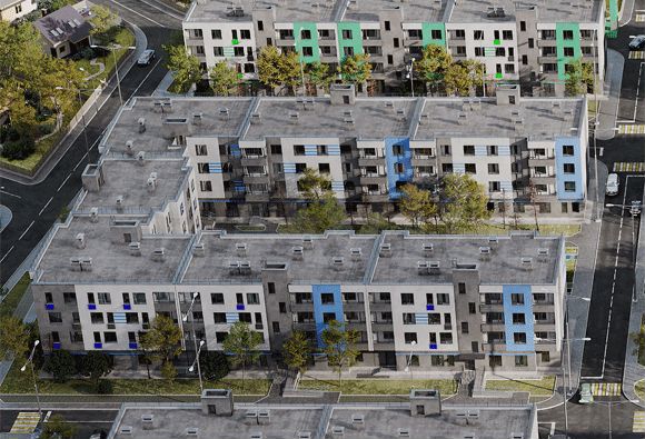 2-к. квартира, 58,8 м², 4/4 эт.