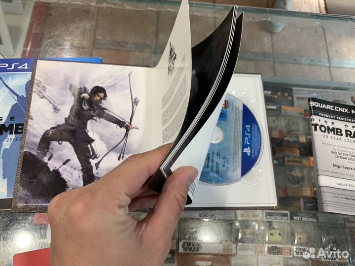 Rise of the tomb raider PS4 20 летнний юбилей