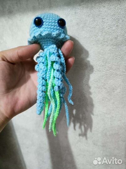 Погремушка. Ручная работа. Медуза