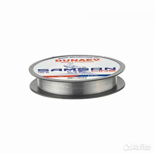 Леска Dunaev Samson 0.26мм (6 кг) 100м