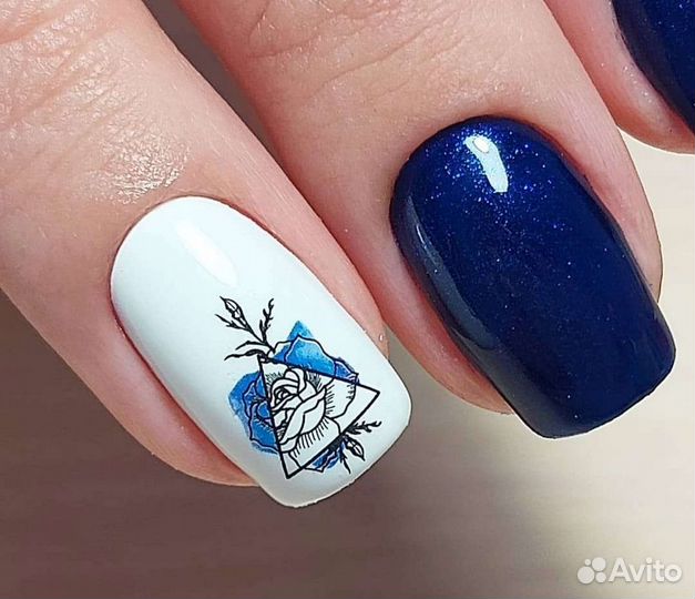 Комбинированный маникюр