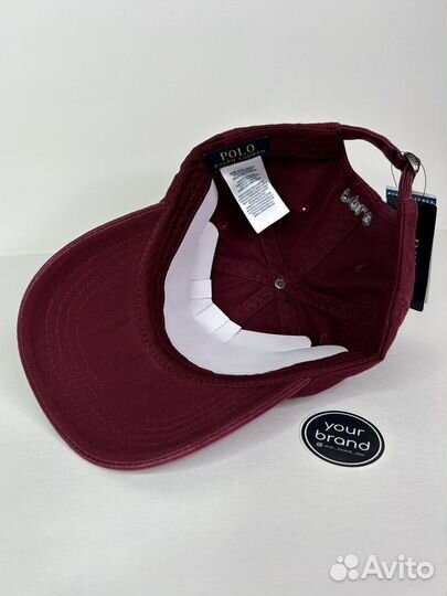 Кепка (бейсболка) Polo Ralph Lauren бордо
