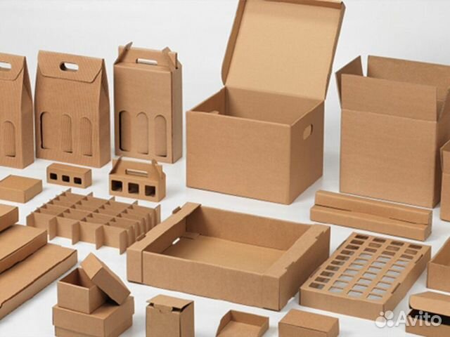 Картонные коробки