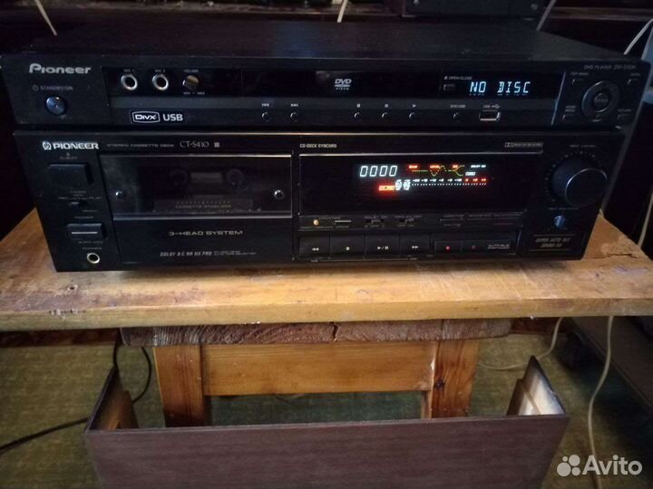 Дека кассетная pioneer ct s 410