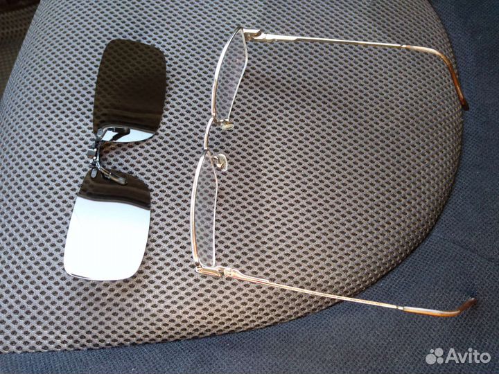 Поляризованные солцезащитные очки на клипсе