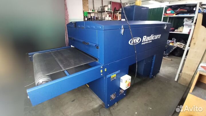 Тунельная сушка M&R Radicure трафаретная печать