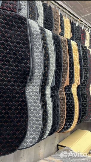 Авто чехлы из алькантары комплект