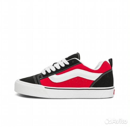 Кеды Vans Knu Skool 'Black Red'