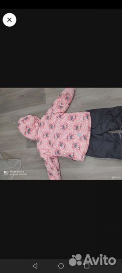Костюм для девочки зима