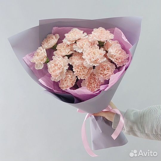 Диантус букет цветы