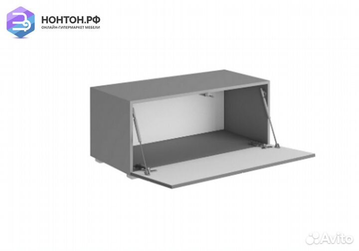 Тумба под тв Гранж тм-001 серый шифер / матовый гр