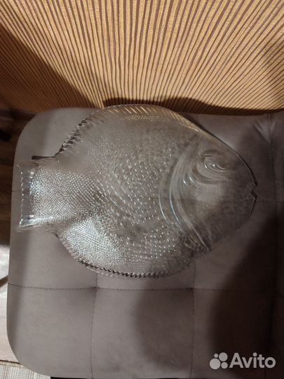 Блюдо стеклянное