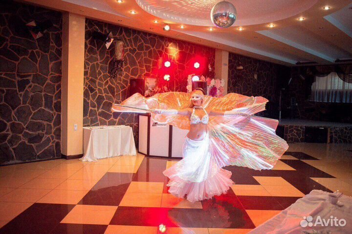 Костюм танец живота со Светящимися крыльями