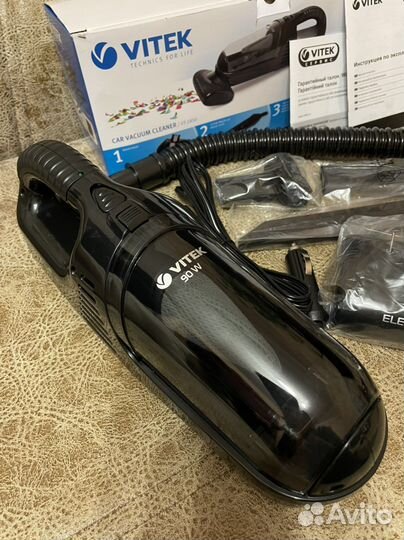 Новый автомобильный пылесос Vitek