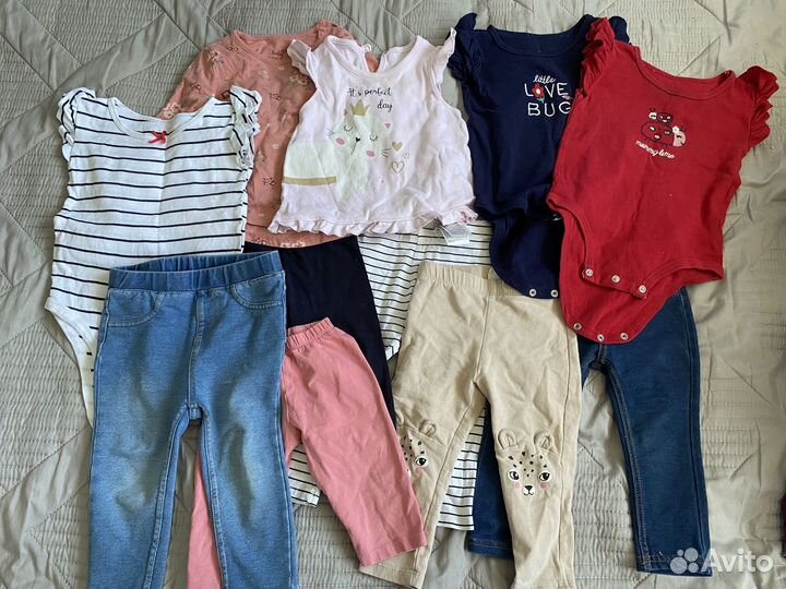 Пакет вещей на девочку 74-80