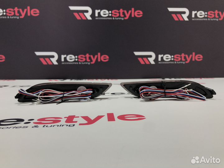 Фонари в задний бампер Camry 70 3 Режима