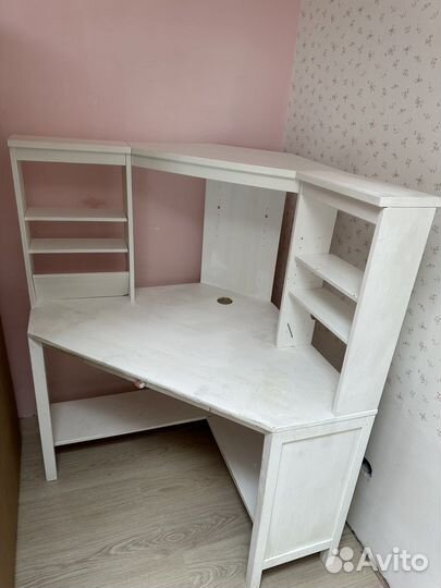 Икея Угловой компьютерный стол бу для учебы