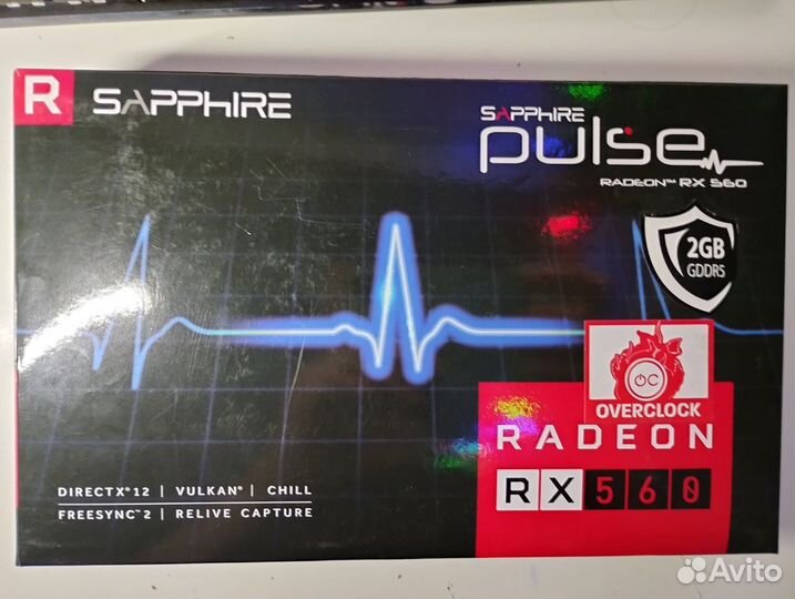 Sapphire pulse radeon rx 560 2 gb