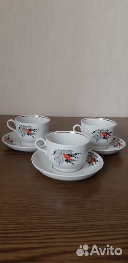 Чайная пара Красная смородина завод Пролетарий