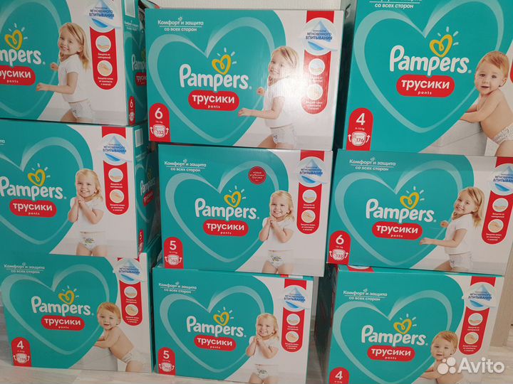 Pampers Pants 4, 5, 6 и 7