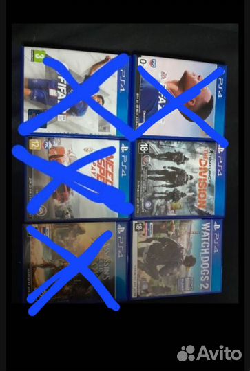 Игры PS4 Tom clancy's, watch dog's