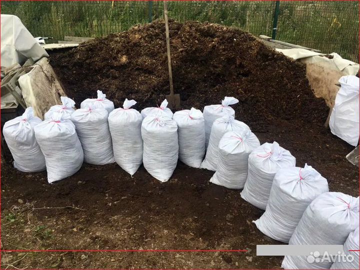 Для хорошего урожая перегной натуральное удобрение