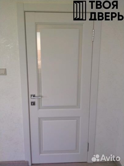 Межкомнатные двери Ллойд белый бархат