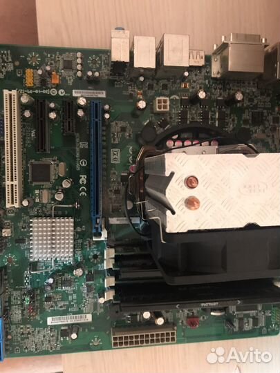 Материнская плата с процессором i7