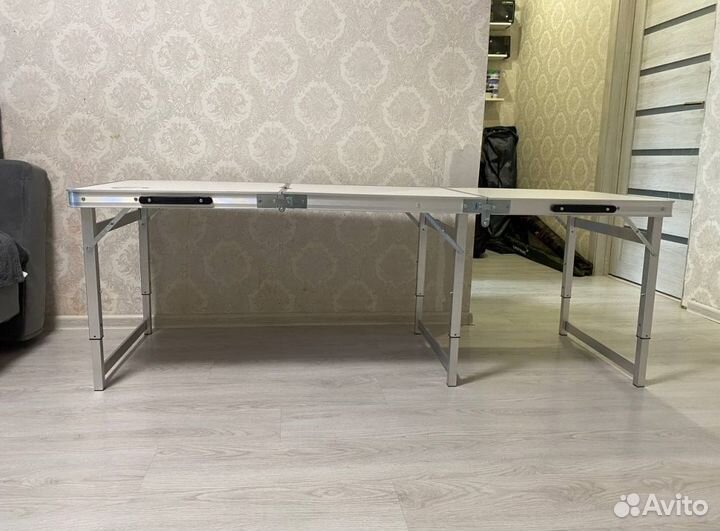 Стол складной туристический (усиленный) 180*60