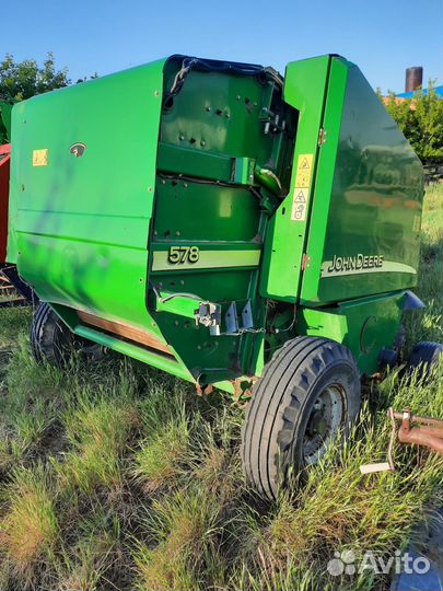 Пресс-подборщик John Deere 578, 2011