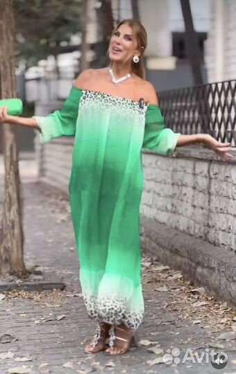 Платье шелковое 44-52 Италия