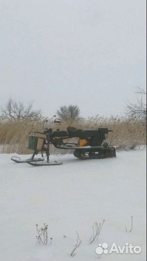 Самодельный снегоход