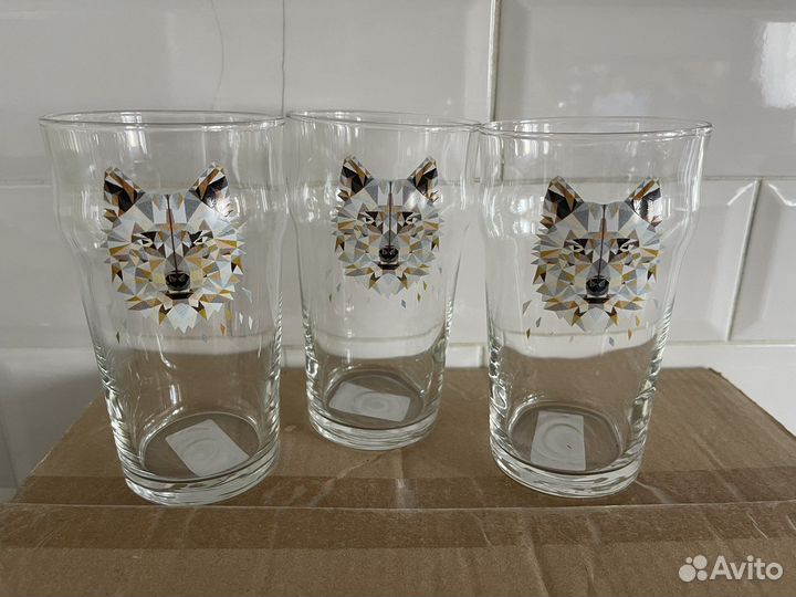 Пивные бокалы новые 570 мл