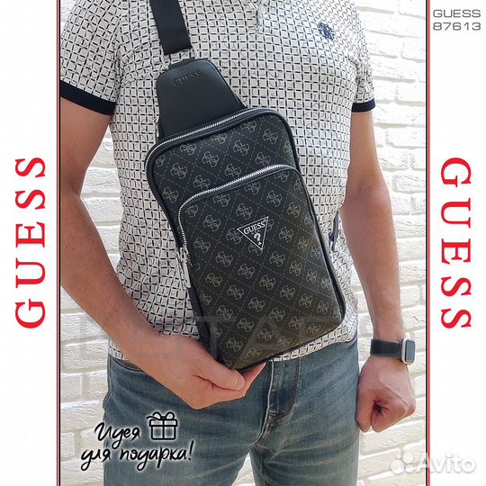 Сумка мужская через плечо Guess арт.87613