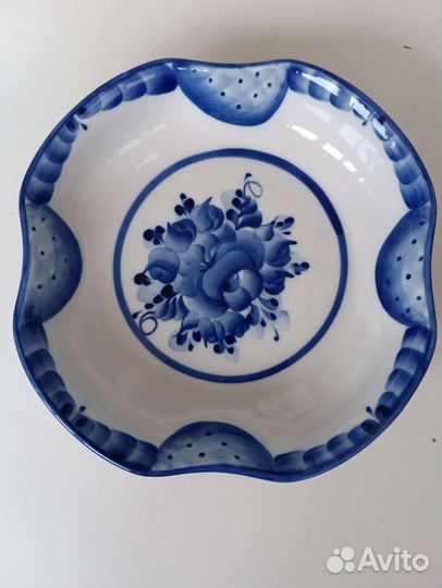 Гжель салатник и козлик