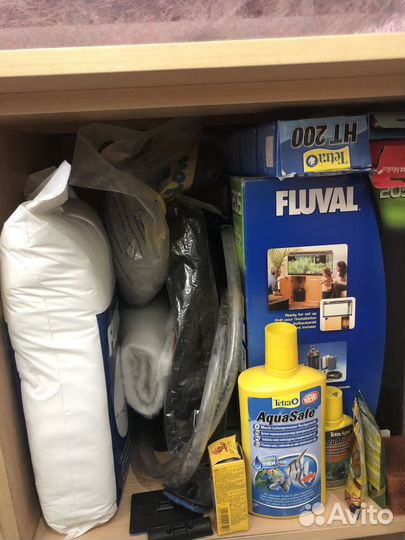 Аквариум с тумбой бу