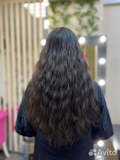 Наращивание натуральных волос