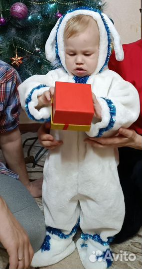 Костюм зайчика новогодний