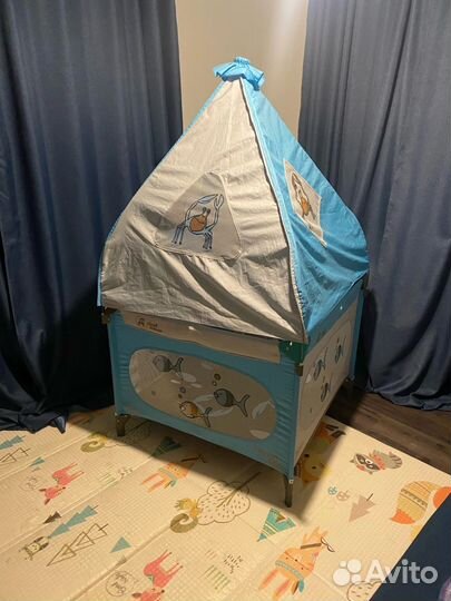 Манеж детский Jetem Quadro R