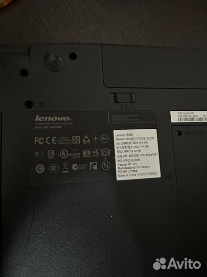 Ноутбук Lenovo B590