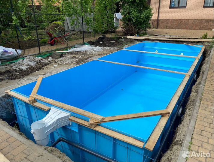 Чаша для бассейна из поплипропилена