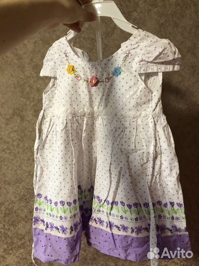 Платье для девочки 80