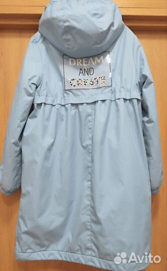 Демисезонная парка для девочки