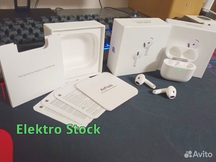 Беспроводные наушники. Airpods 4