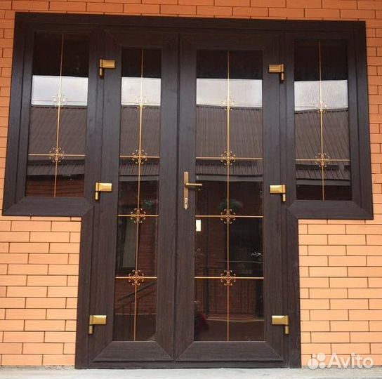 Пластиковая дверь 120х210 90