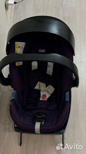 Автолюлька cybex aton с базой isofix 0+
